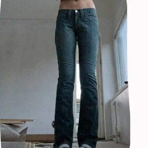Lowwaist  - J.Lindberg jeans super fina i bra skick lågmidjade storlek 34-36💓 