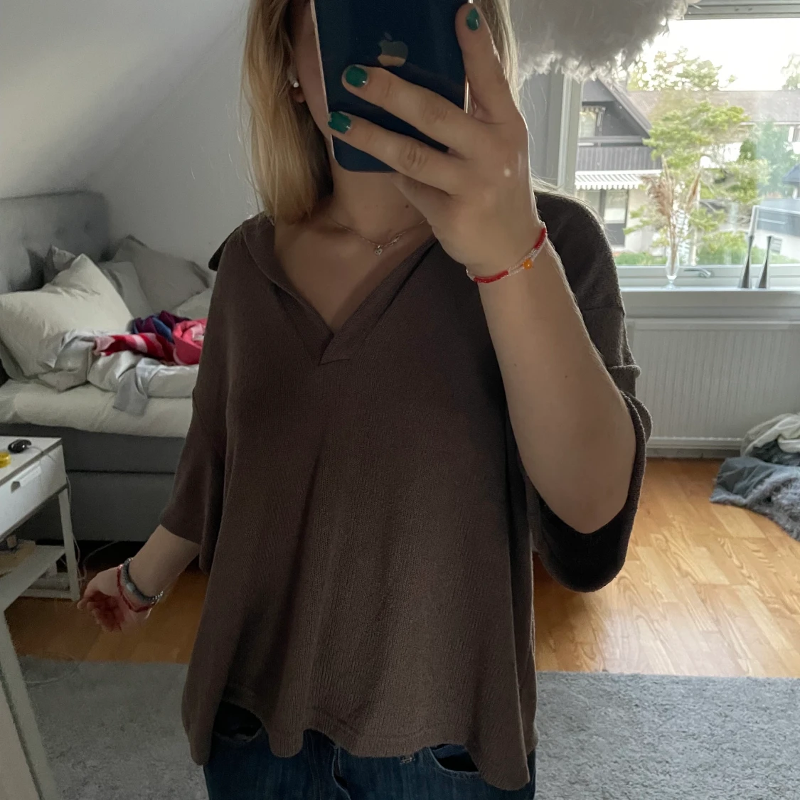 stickad/ virkad tshirt - 90