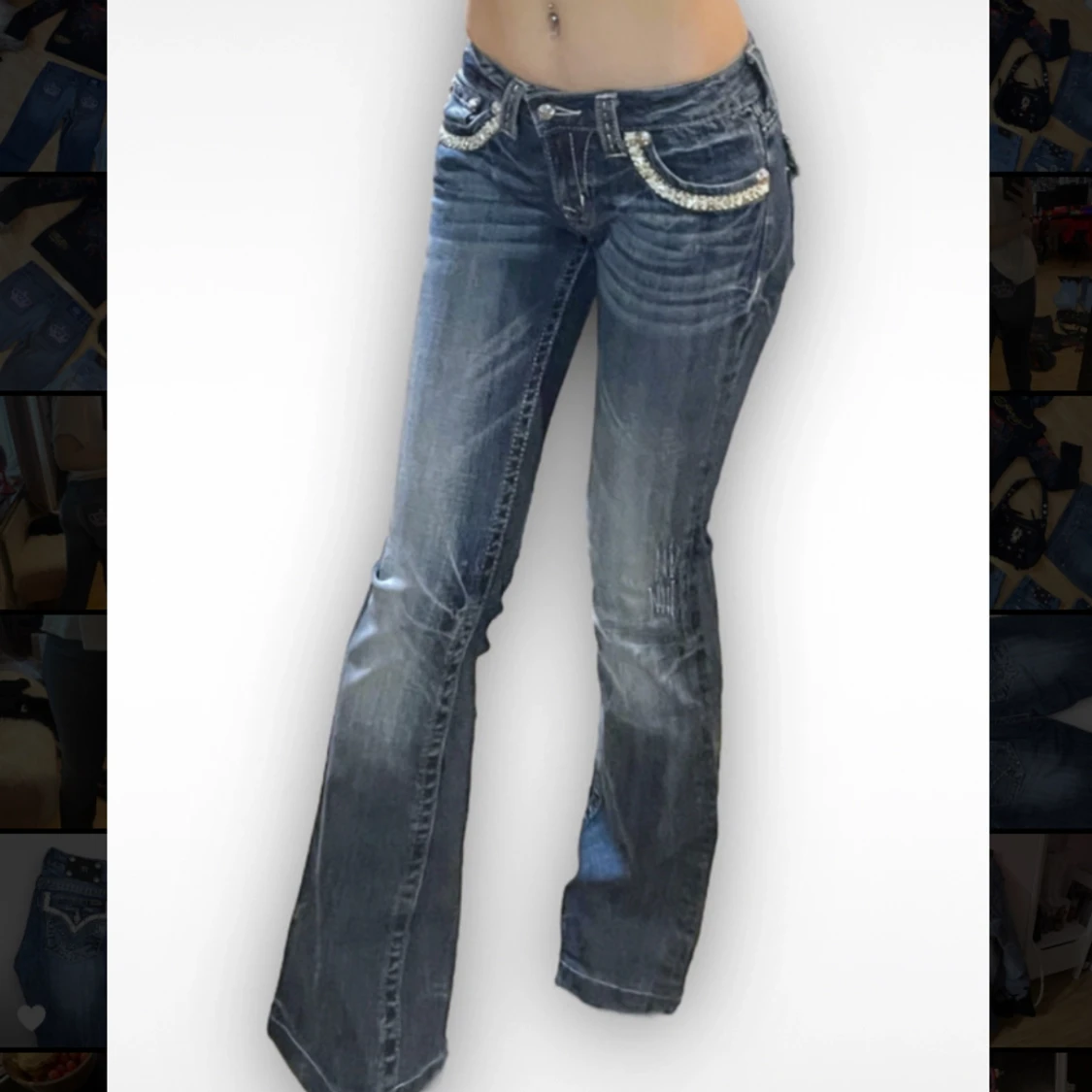 Miss Me jeans bootcut flared strl 30 miss sixty ed hardy baby phat true religion bebe - 91