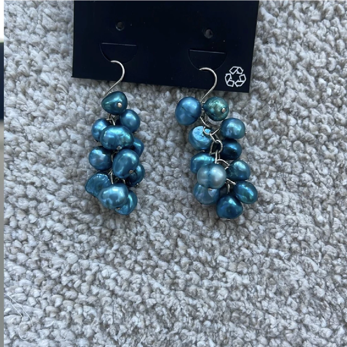 Blå örhängen  - 90