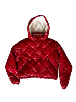 Röd jacka  - Oanvänd vattenavvisande pilefodrad quiltad jacka i storlek S jacket från Pimkie, skriva om ni önskar flera bilder och frågor, 