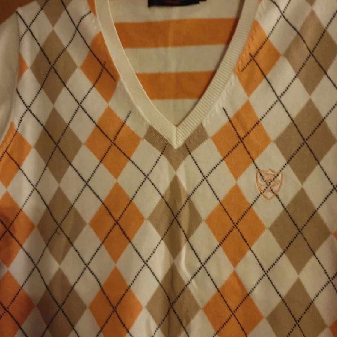 Ny rutig tröja - 90