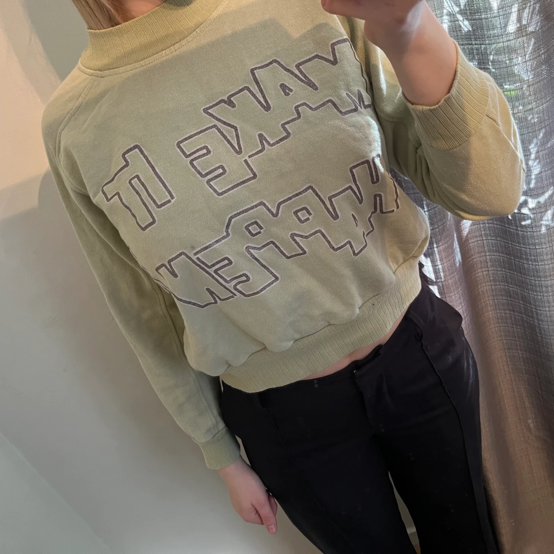 grön sweatshirt - 90