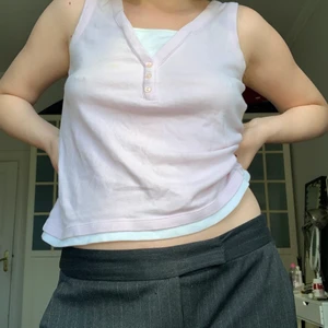 tröja med underlinne  - fin rosa tröja, aldrig använd