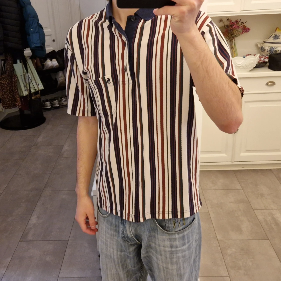 Polotröja kortärmad polo tröja - 91