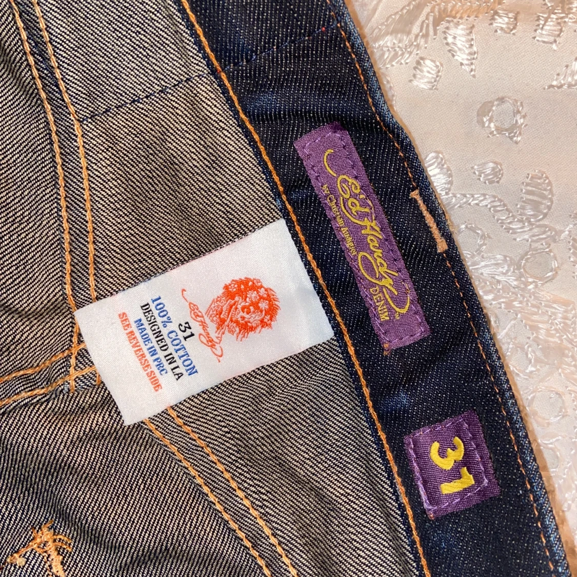 Y2k Ed Hardy shorts  - 91