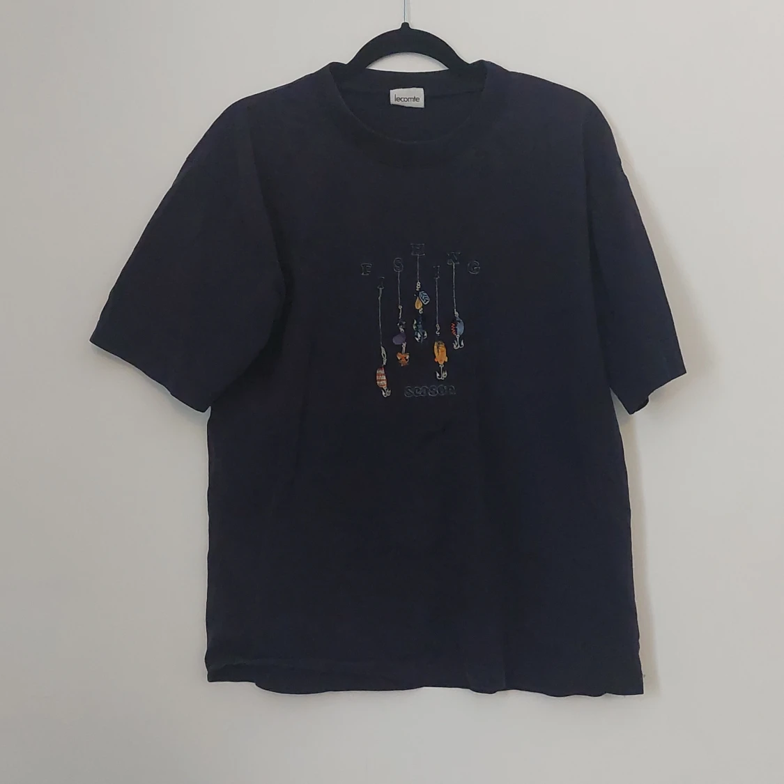 Tshirt med broderi  - 90