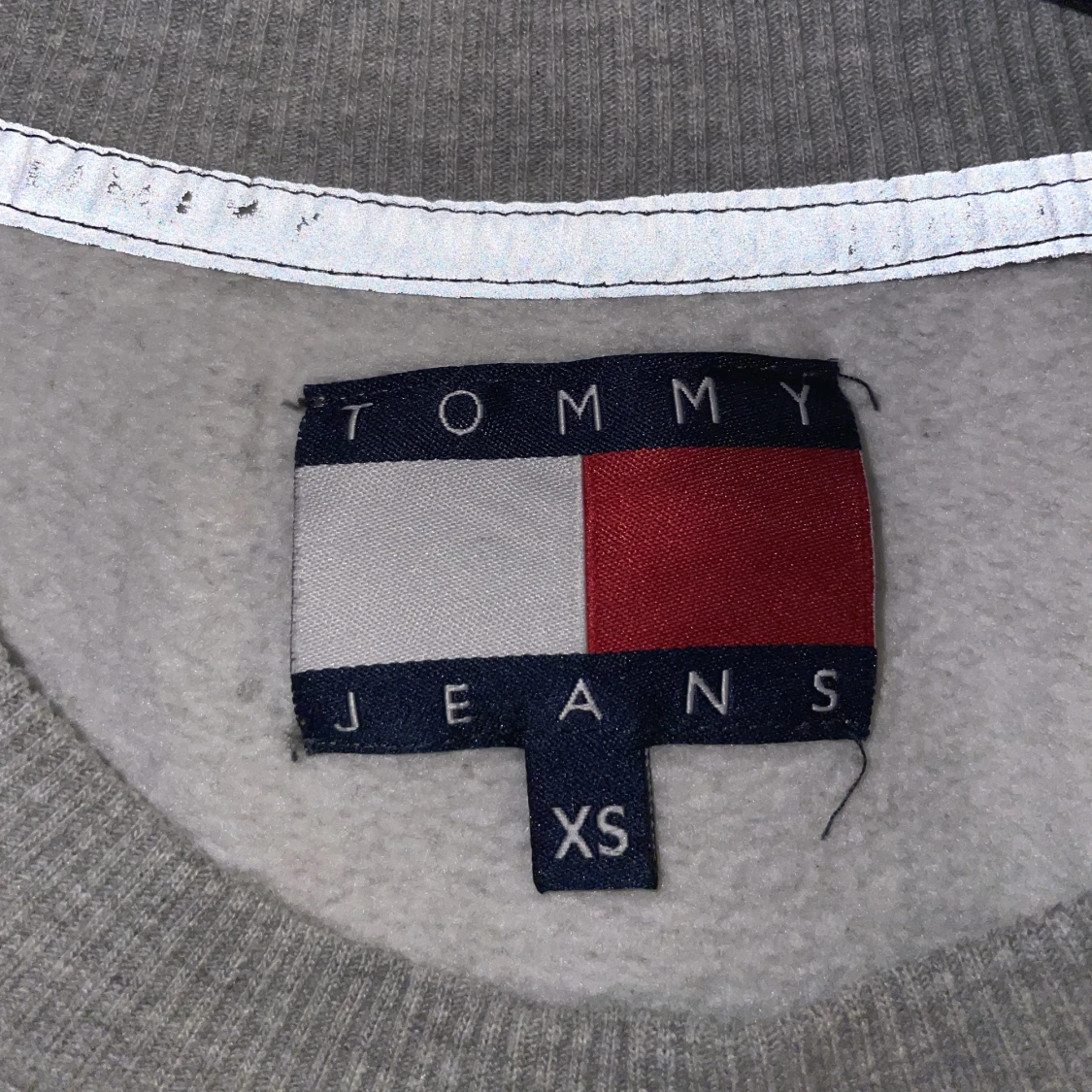 Croppad hilfiger tjocktröja - 91