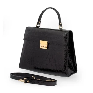 Old money väska  - Säljer denna väska i krokodil imitation, väldigt fin och passar till allt. Funka även som dator väska. Säljer pga att jag inte använder den.Köpt på en loppis, bandet följer EJ med.  Pris kan diskuteras hör gärna av er vid frågor🫶🏻