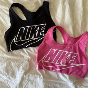 Två sportbh från Nike! - Två stycken sportbh från Nike! Sparsamt använda, båda för 120 en för 75💗 Köparen står för frakten💗