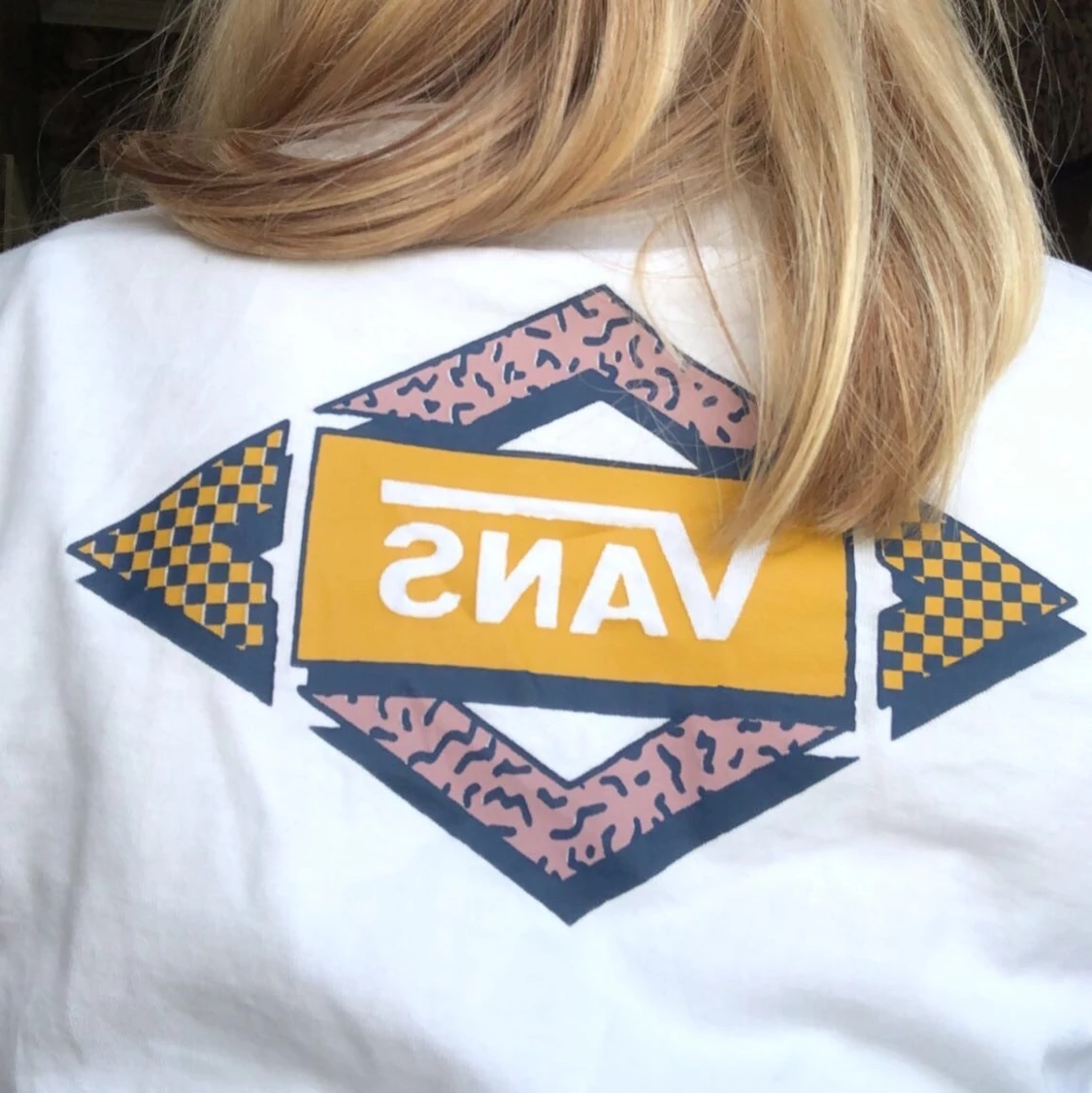 Vit långärmad  - 91