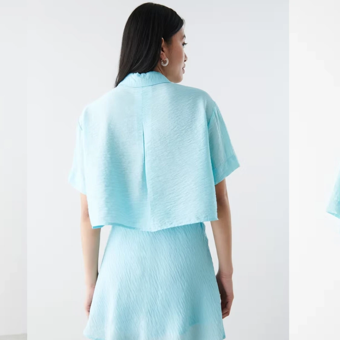 Helt ny, lite kortare skjorta från Gina Tricot  - 91