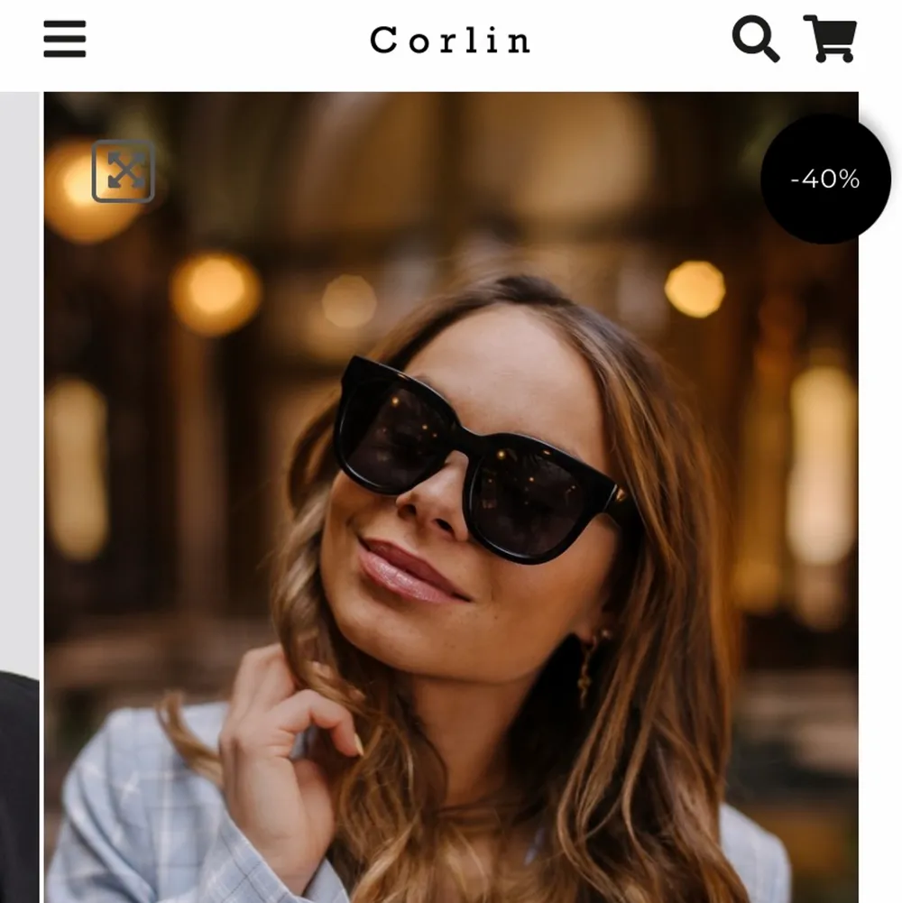 Säljer dessa solglasögonen från Corlin Eyewear! Köpta för 699kr. Nästan oanvända så i väldigt bra skick! . Accessoarer.