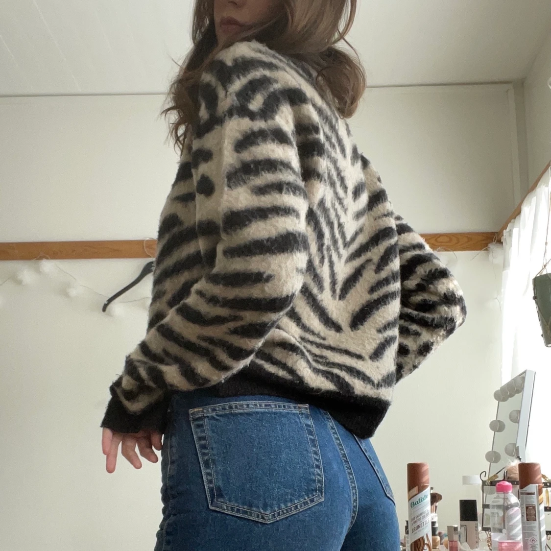 Populär fluffig stickad tröja från NAKD