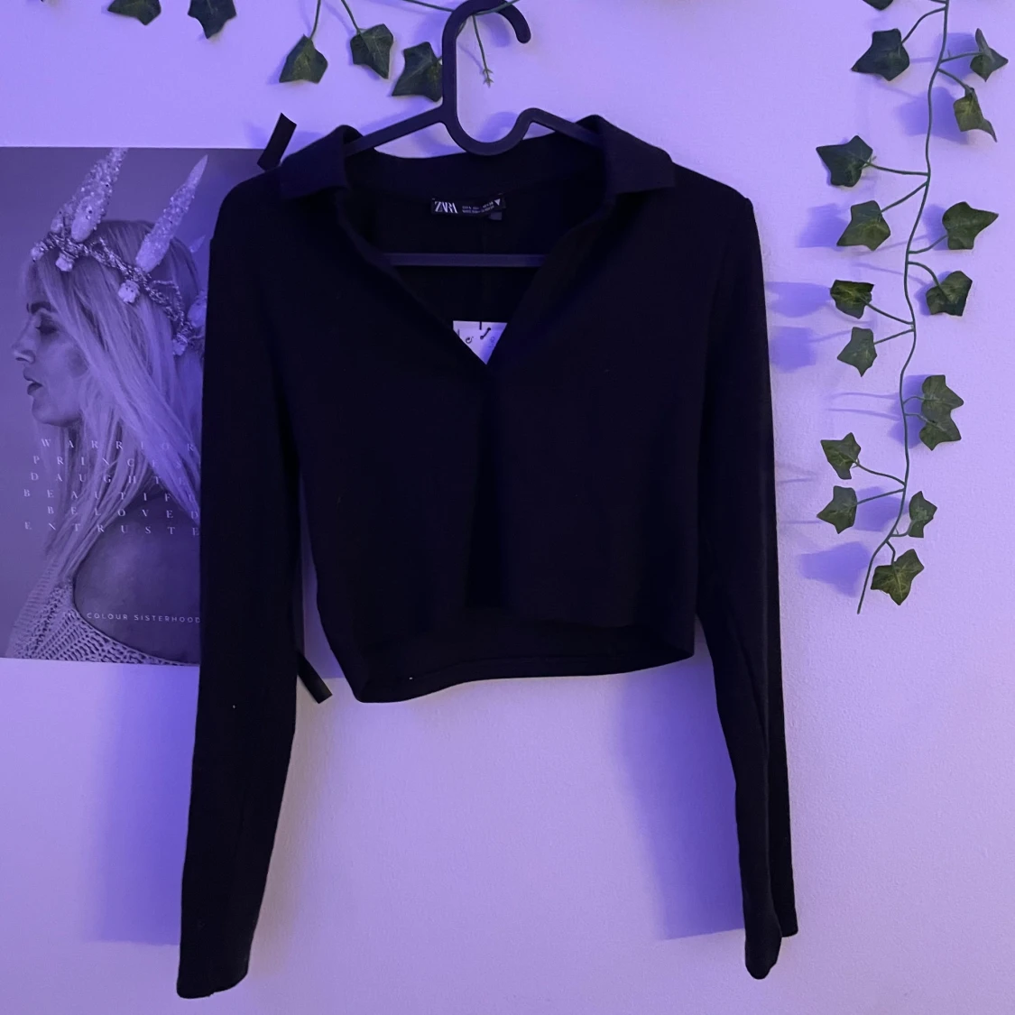 V neck krag tröja från Zara!