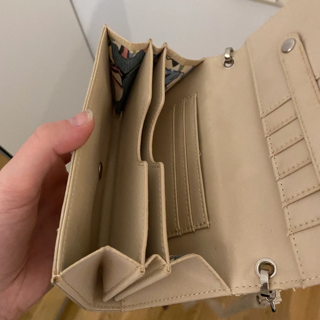 Fin beige väska  - 90