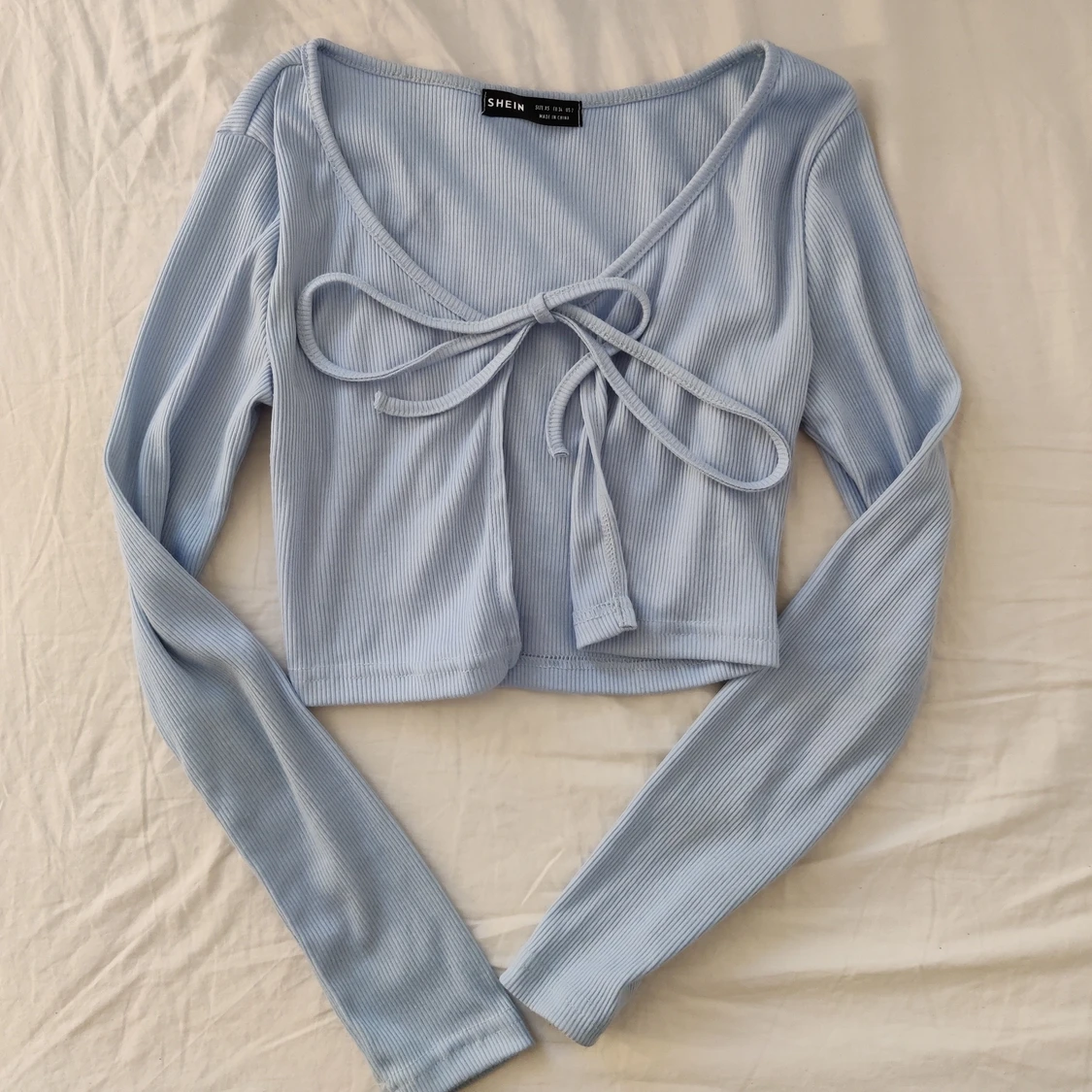 Kort blå knyt kofta 💙💙 - 90