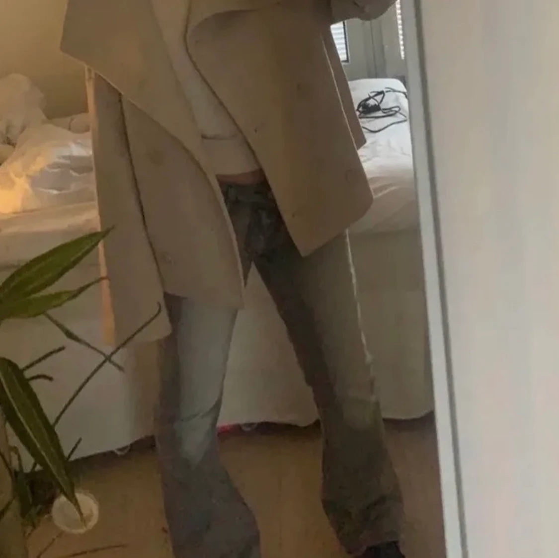 Lågmidjade jeans