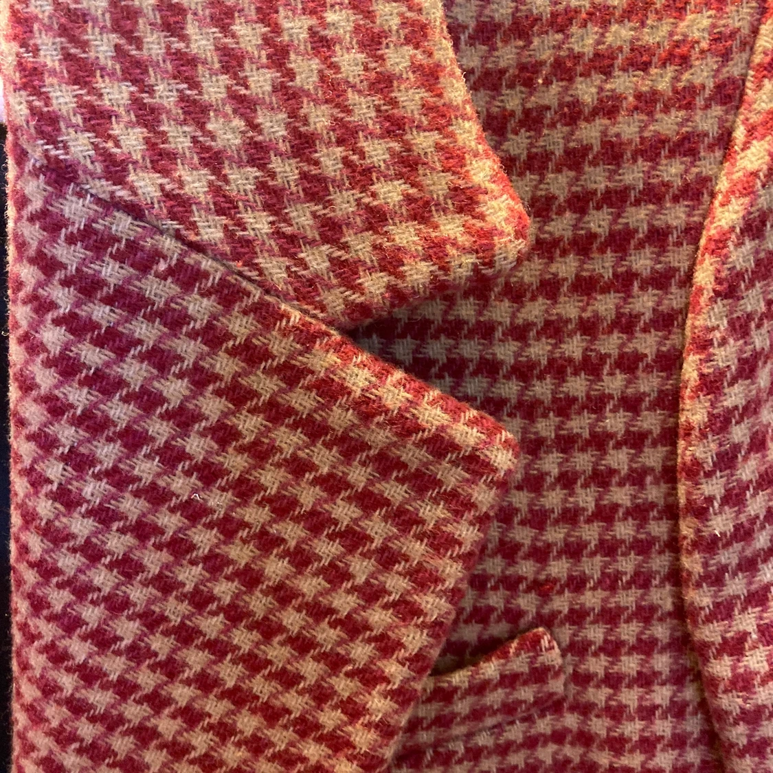 Rutig kappa/blazer från mango strl S  - 91