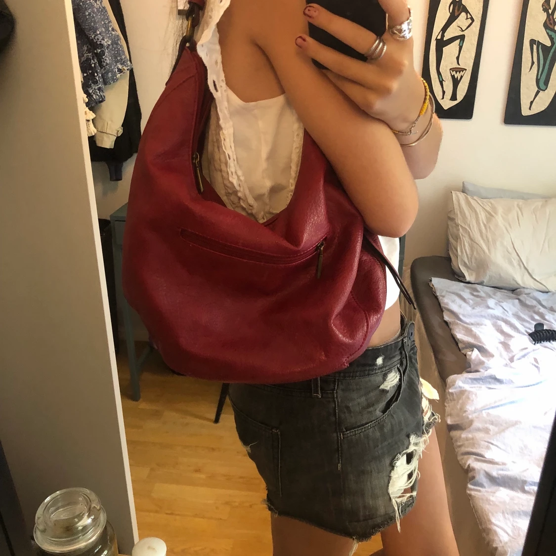 Röd väska! 