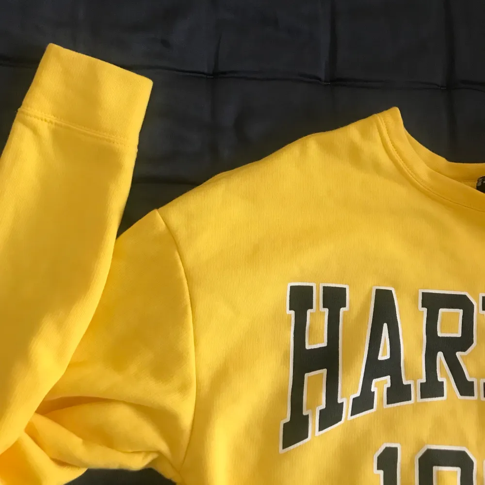 En snygg cropped tröja från H&M, i strl xs. Aldrig använd! Frakt tillkommer 😘.. Tröjor & Koftor.
