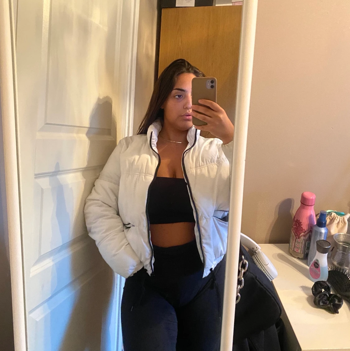 Vit snygg jacka  - 91