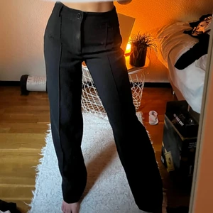Zara kostymbyxor - För stora i midjan för mig så därför inte använda. Är 171 för referens. Pris går att diskutera och köparen står för frakten!
