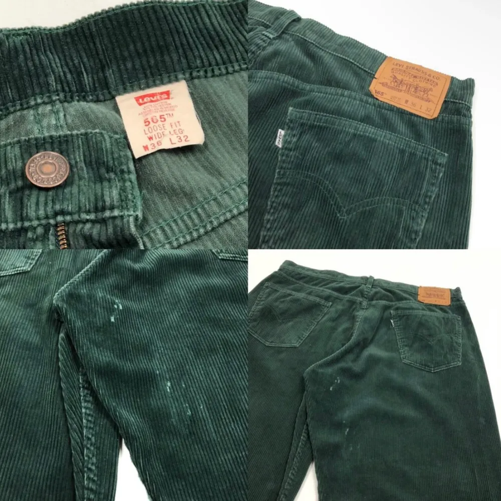 Vintage baggy Levis Corduroys. De är i storlek 36/32.. Jeans & Byxor.