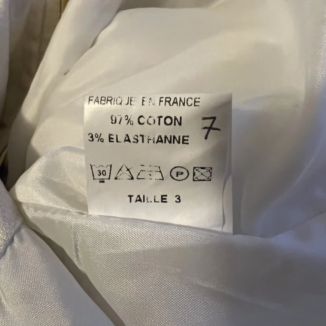 Vit trenchcoat  - 91