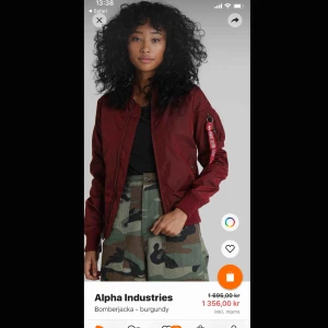  - Bomberjacka  Storlek 34 Knappt använd  Felfri 