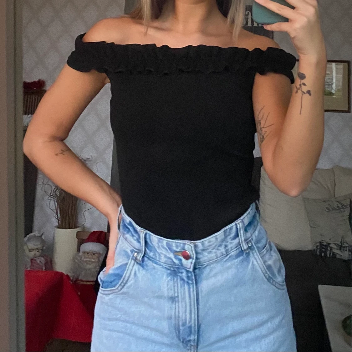 Svart topp - 91