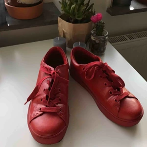  - Ett par röda sneakers från Monki. Näst intill helt oanvända! 