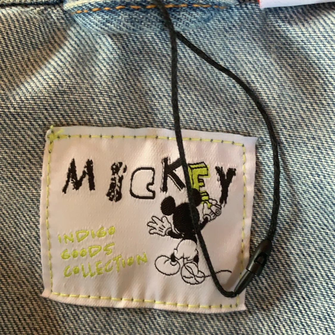  jeansjacka med mickey mouse tryck🧸🌸 - 91