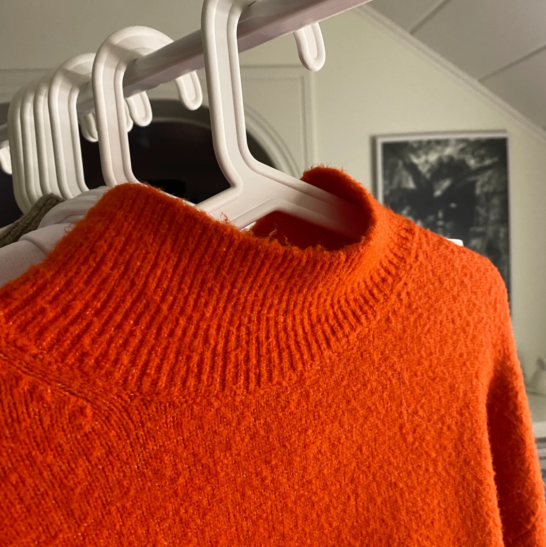 Orange tjocktröja från H&M - 90