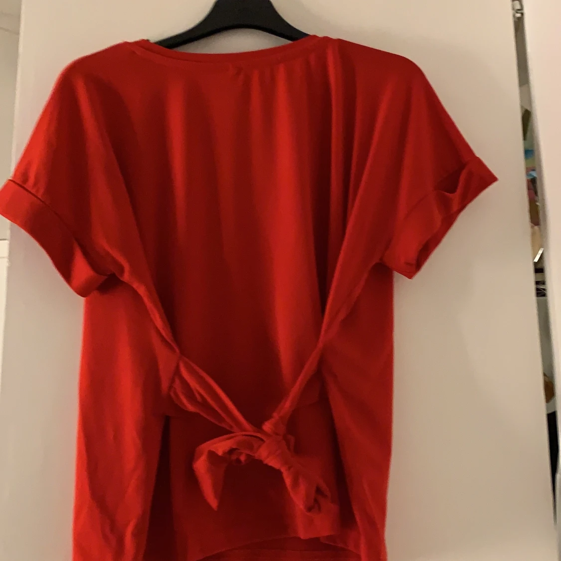 Röd fin tröja - 91