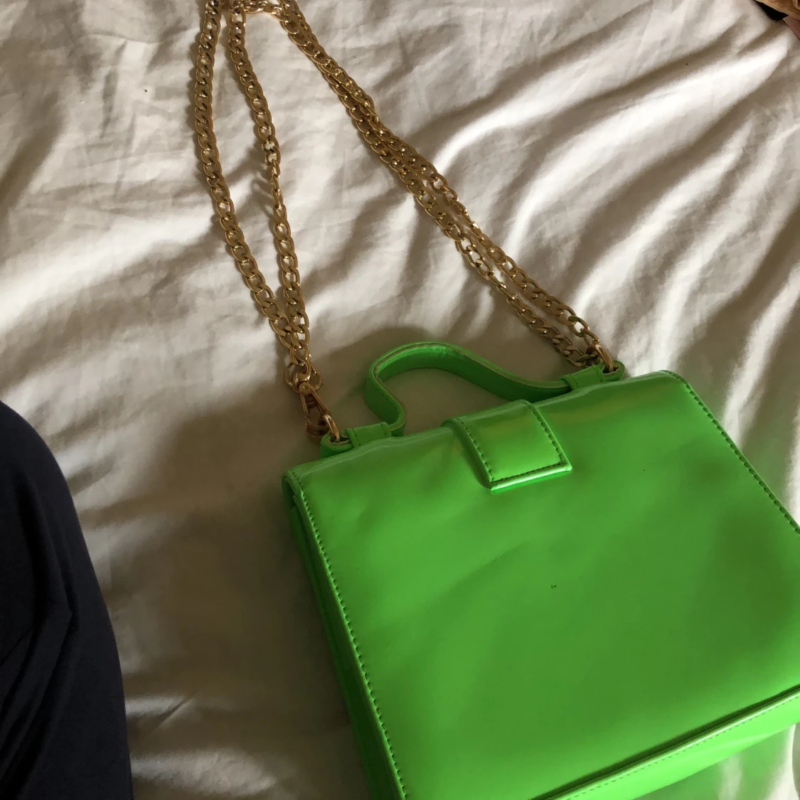 Grön axelväska  - 91
