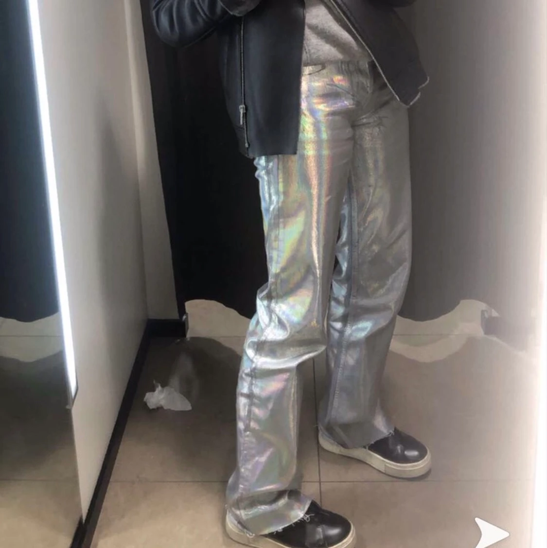 Holographic jeans från Zara - 90
