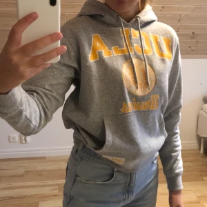 Grå UCLA hoodie - Säljer denna slutsålda och mysiga hoodien från H&M! Fint skick och köparen står för frakten!!