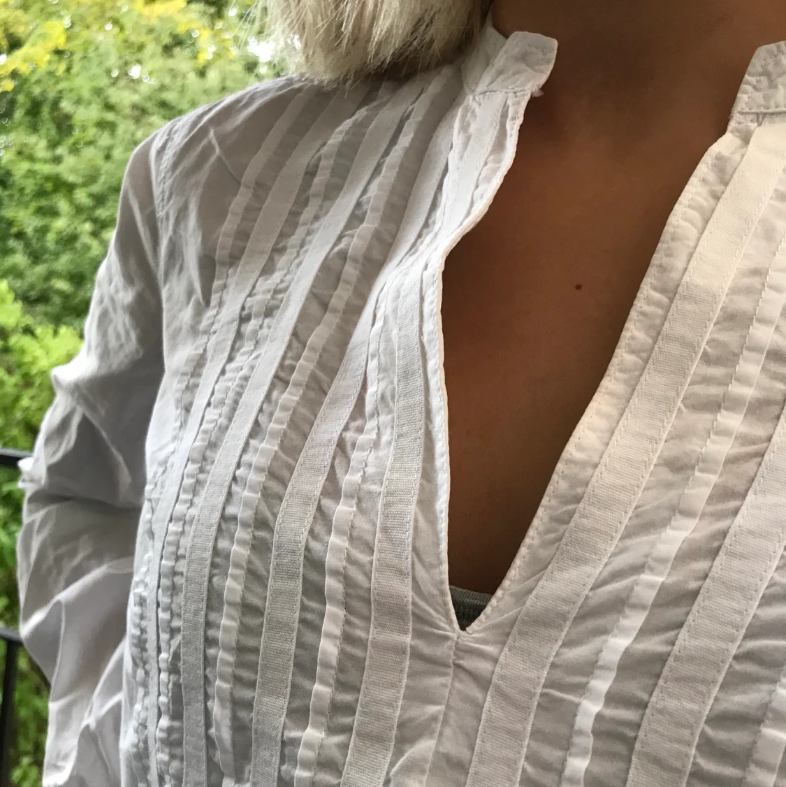 Vit blus strl 36 - 91