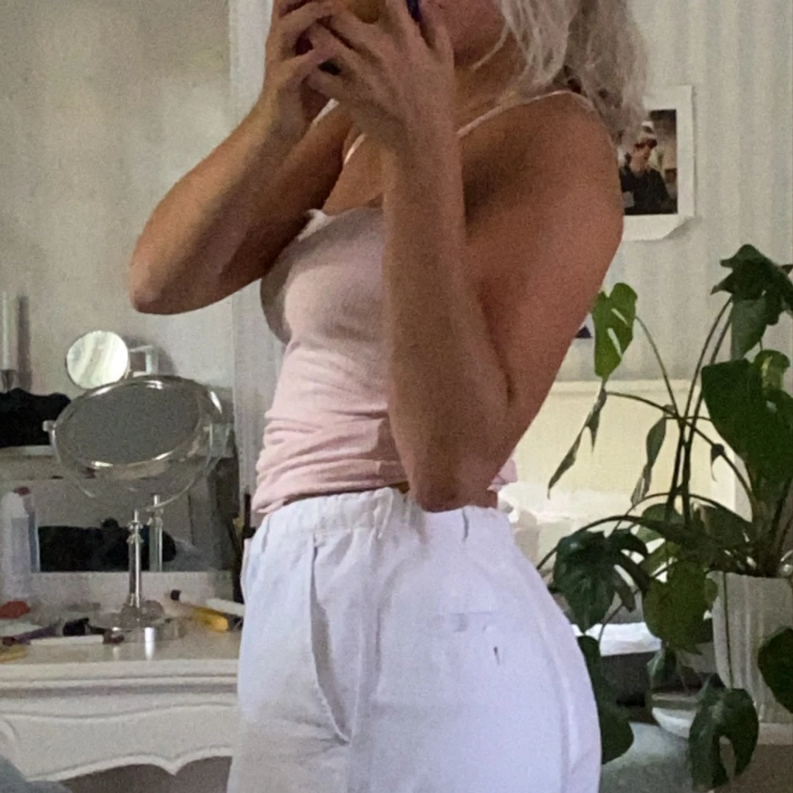 Ljusrosa linne weeday