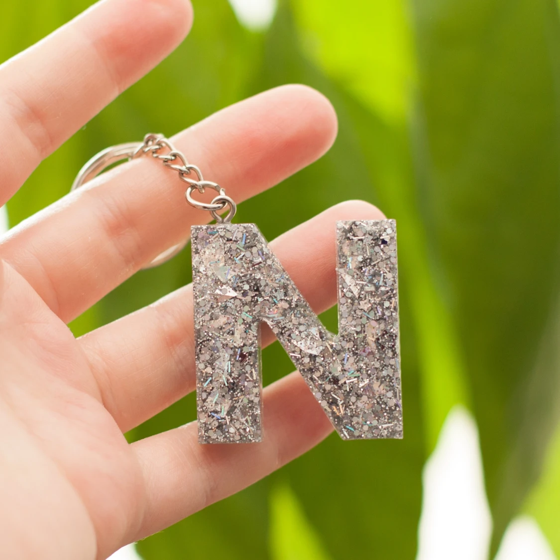 Nyckelring silver  - 91