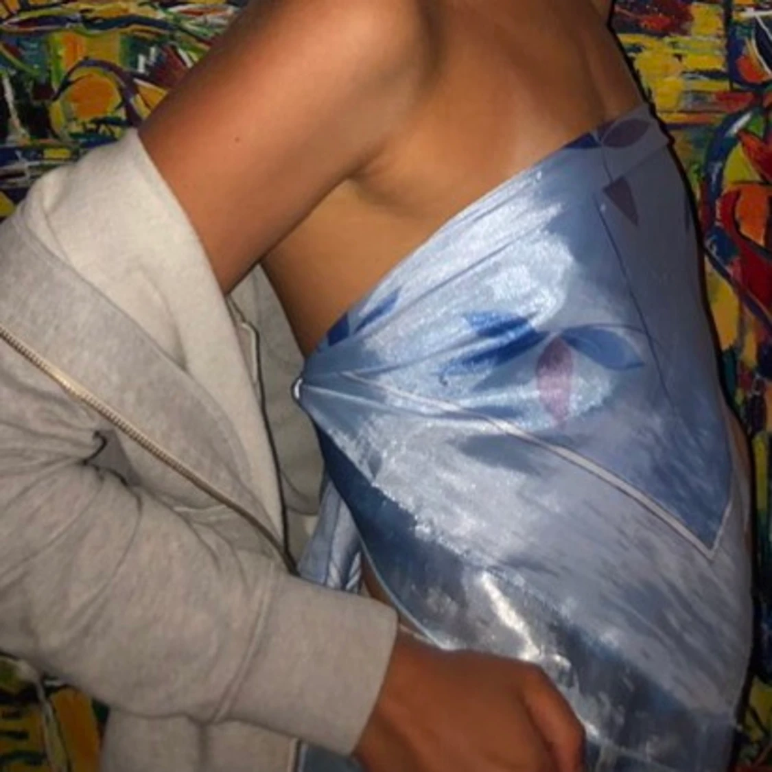 Silkes/siden sjal🦋 - 90