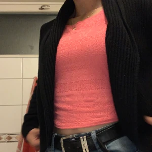 Mysig kofta - Svart stickad kofta , från HM