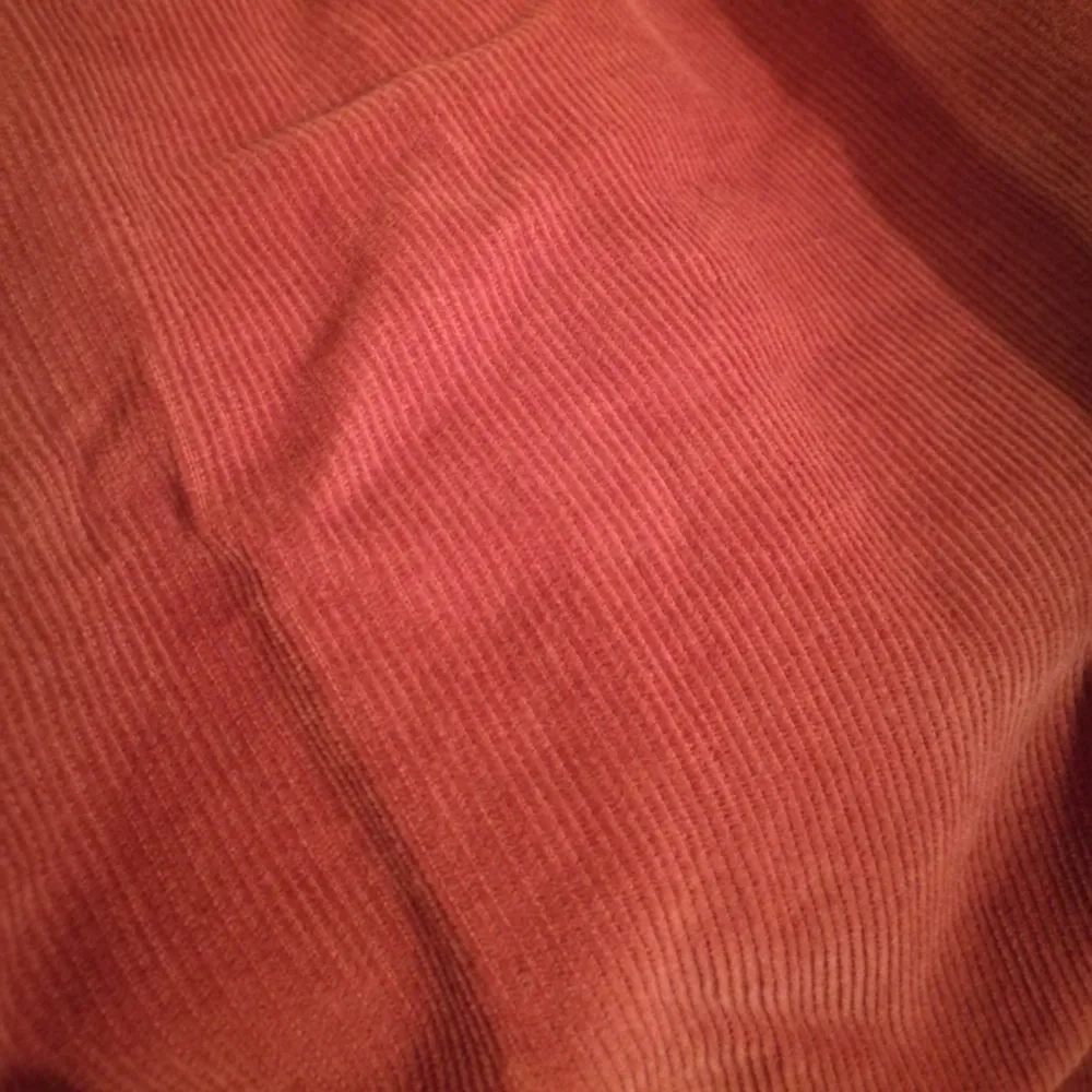 Rostbrun kjol i manchestertyg från Forever 21.  I mycket fint skick. Storlek S . Kjolar.