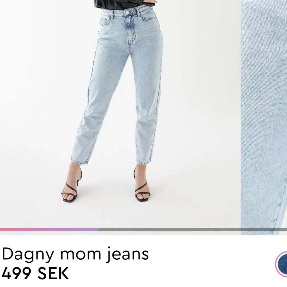 💙Superfina mom jeans från Gina säljes💙 Jag säljer nu dessa fina mom jeans i modellen 
