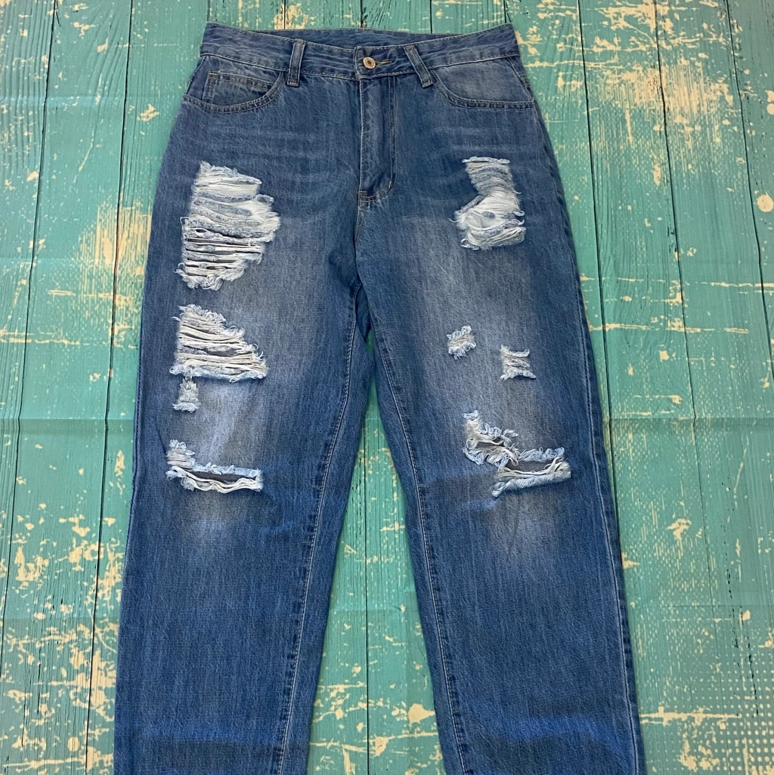 NWOT Highwaisted Baggy Boyfriend Jean