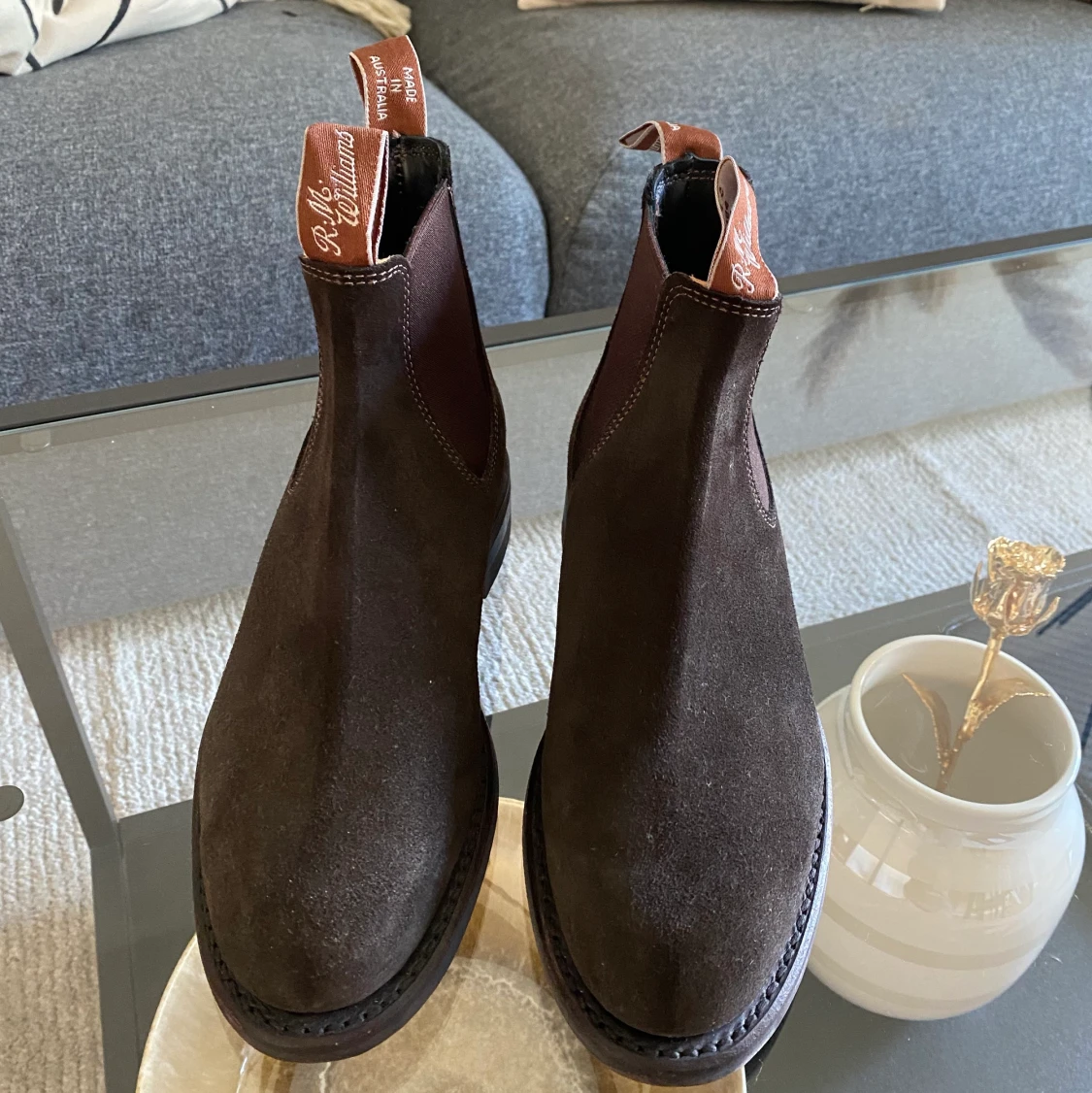 RM Williams, Suede Leather storlek 39