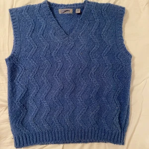 Snygg blå väst - Blå väst från sprit