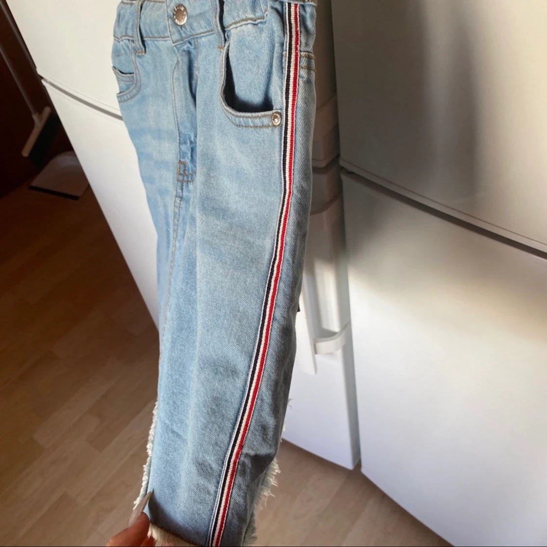 Ljus jeanskjol  - 90