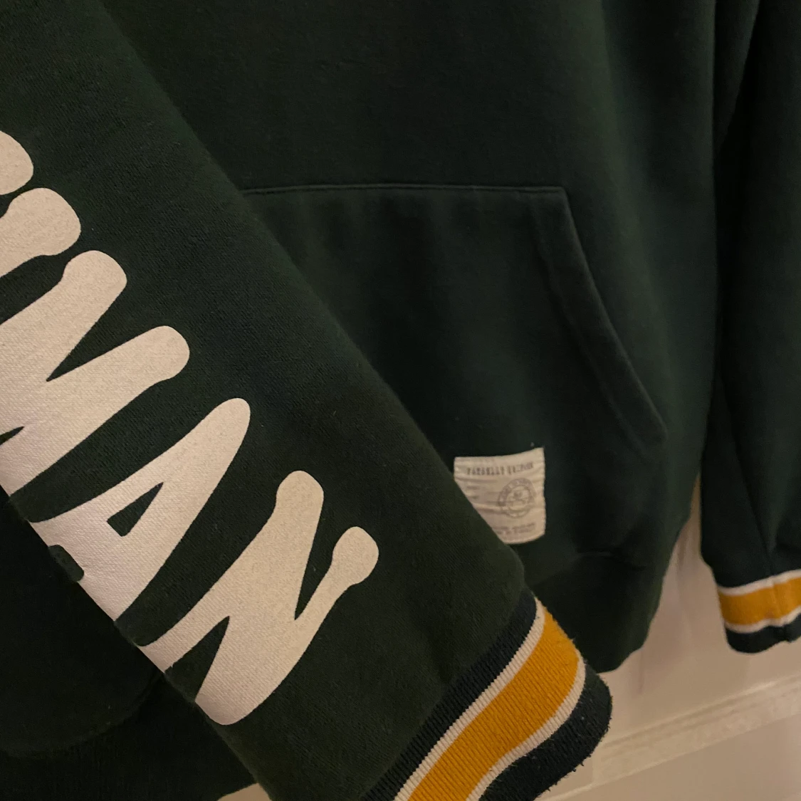 Mörkgrön hoodie - 90